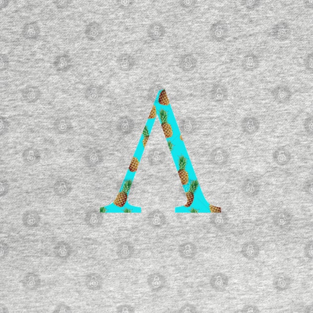 Lambda Pineapple Letter by AdventureFinder